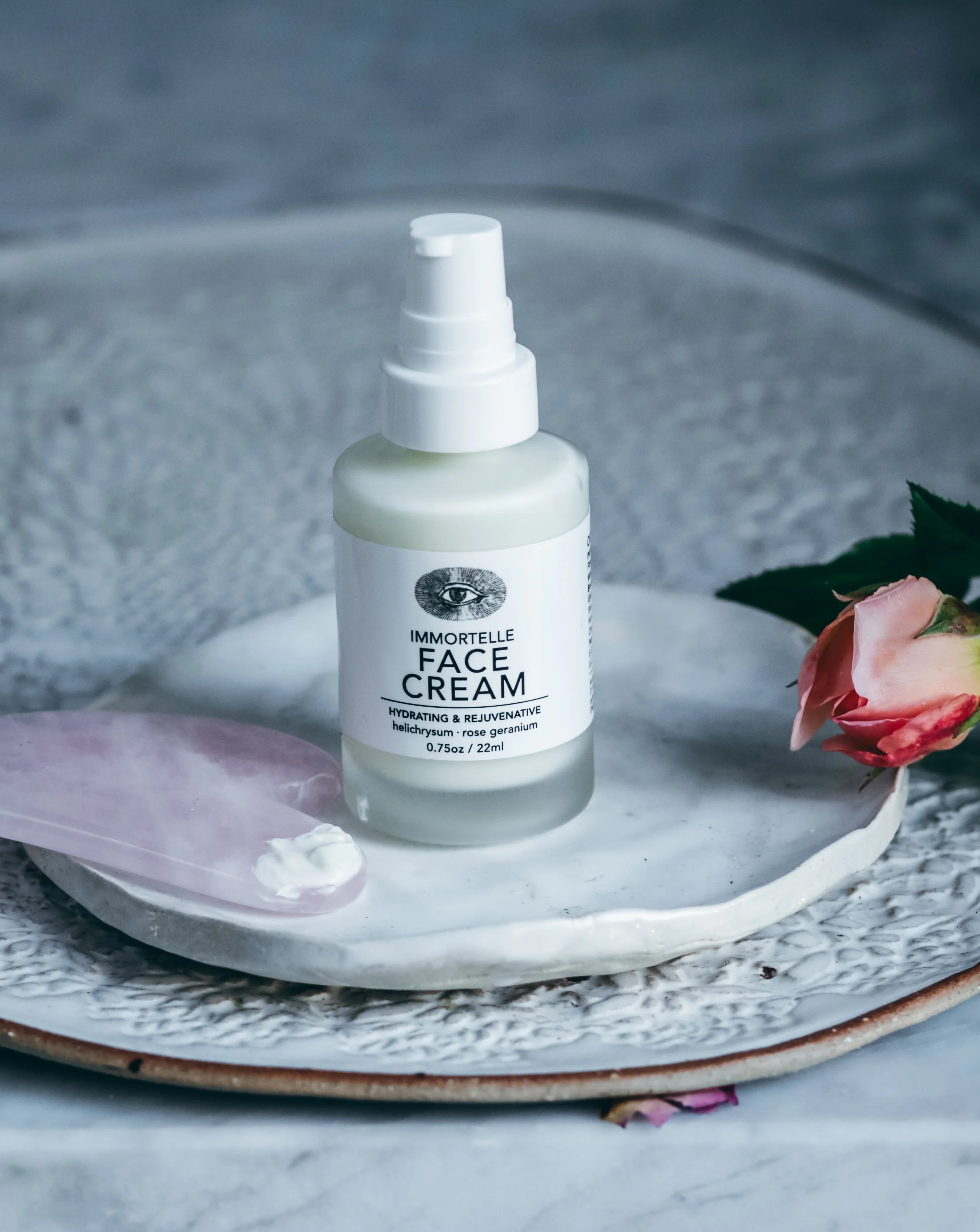 IMMORTELLE Crema Facial | Hidratante + Rejuvenecedora
