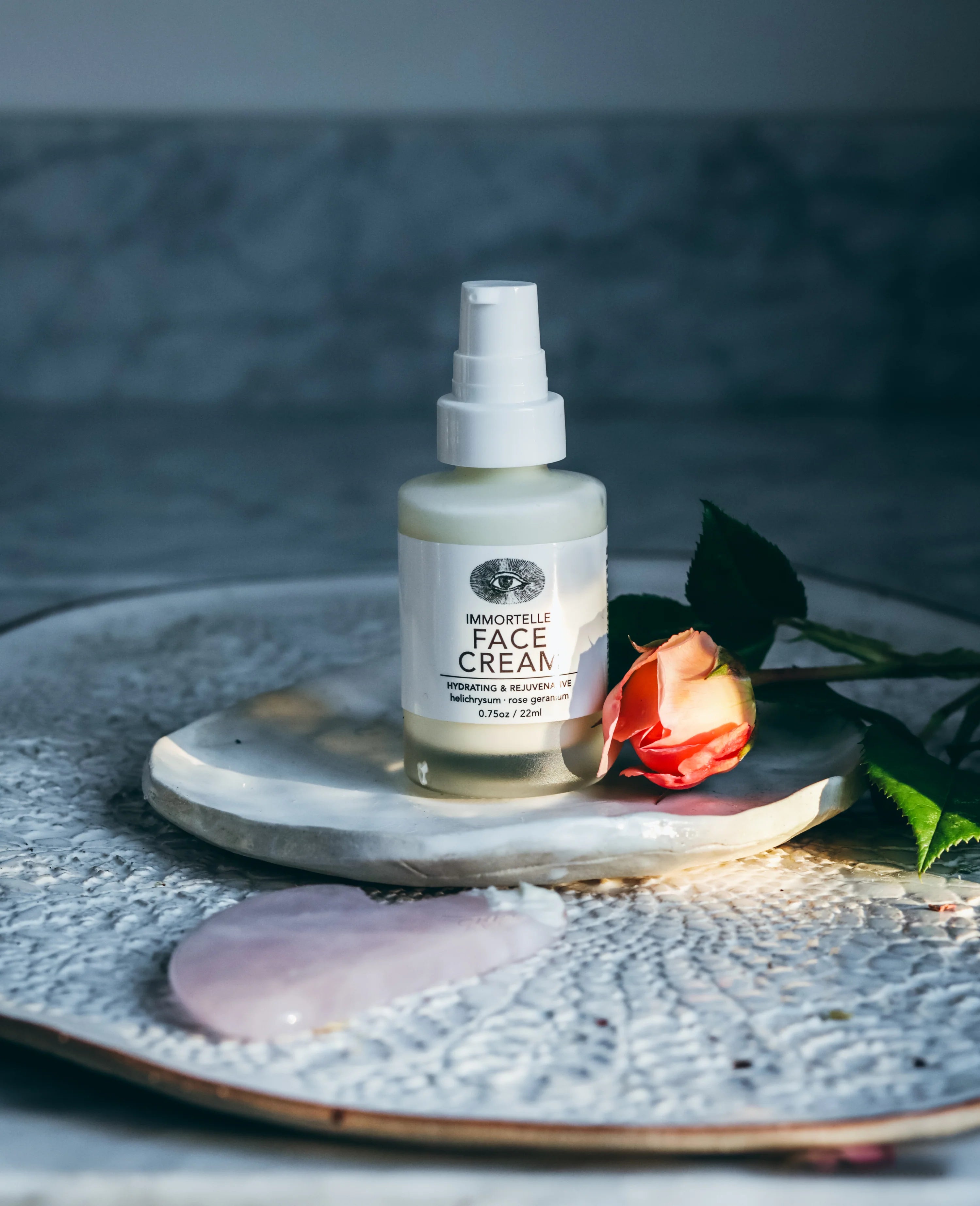 IMMORTELLE Crema Facial | Hidratante + Rejuvenecedora