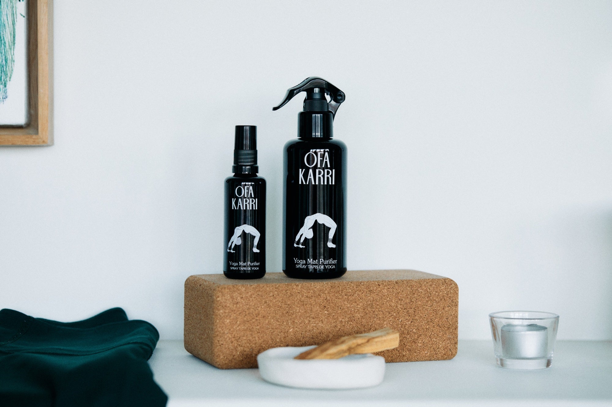 Yoga Mat Purifier aceite purificador