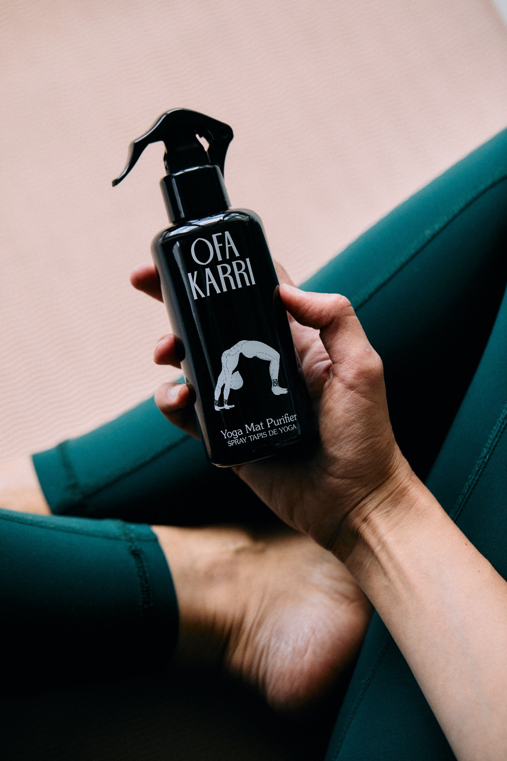 Yoga Mat Purifier aceite purificador