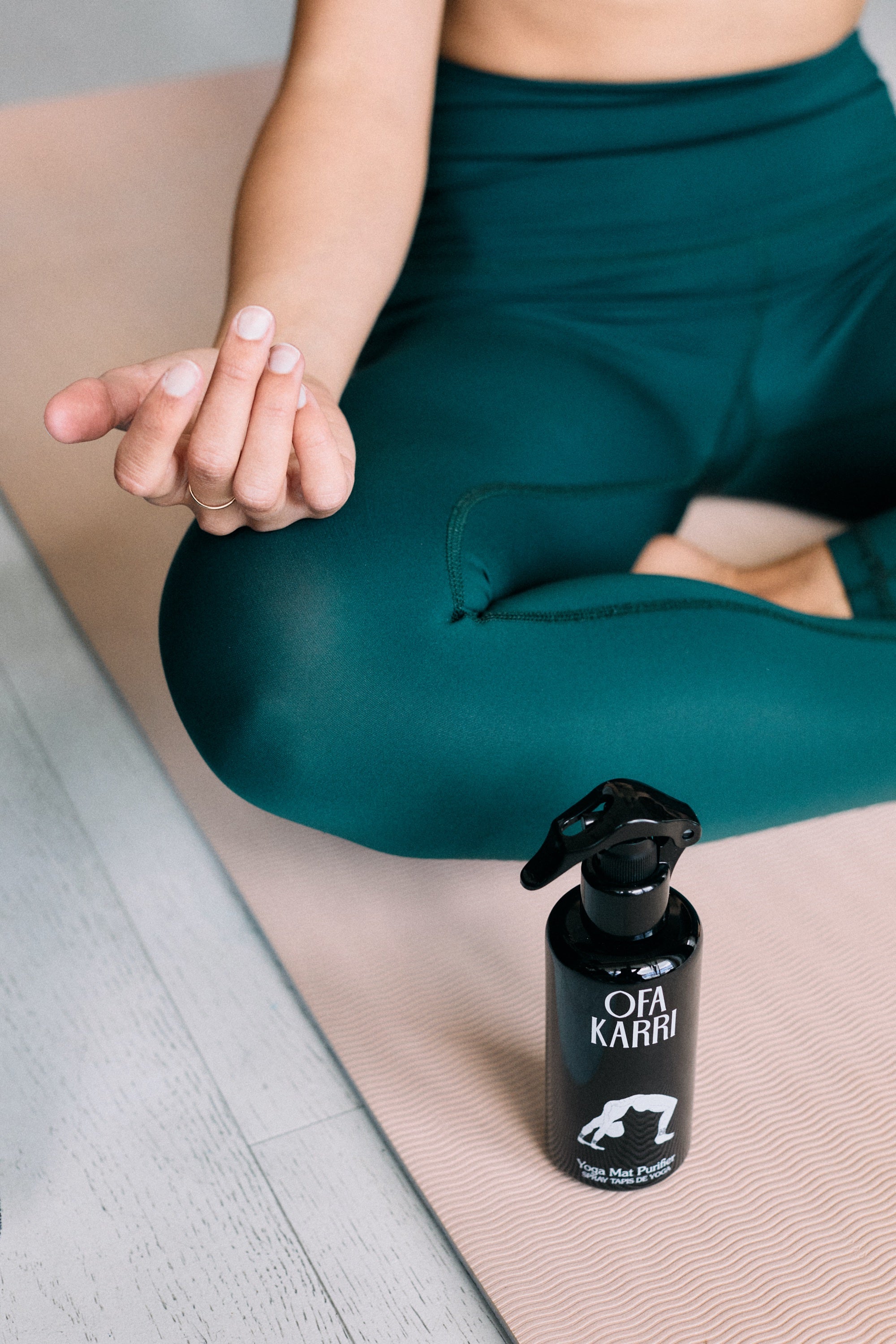 Yoga Mat Purifier aceite purificador