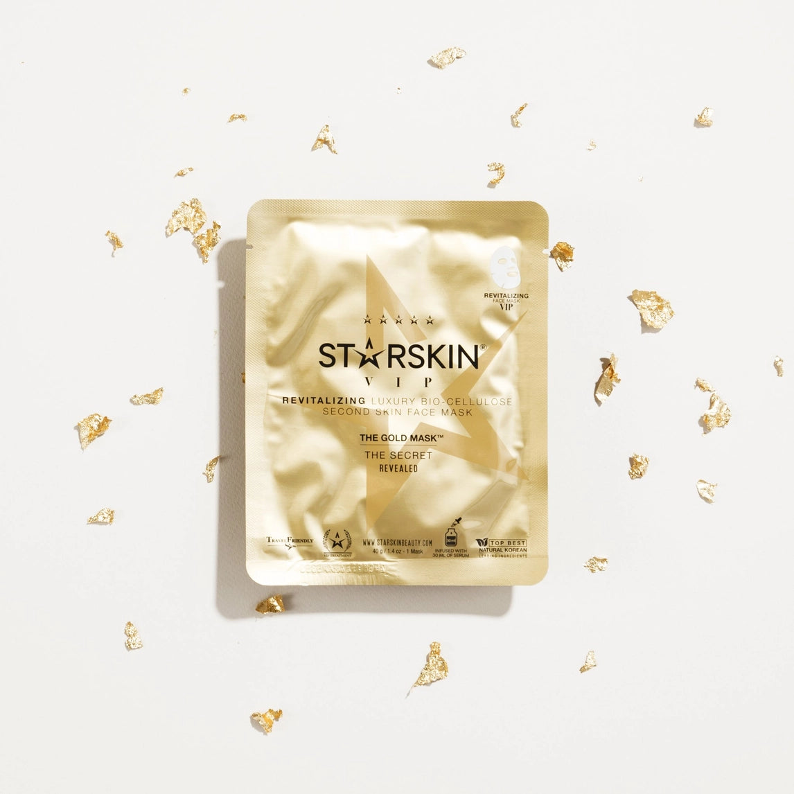 Mascarilla facial Gold Mask
