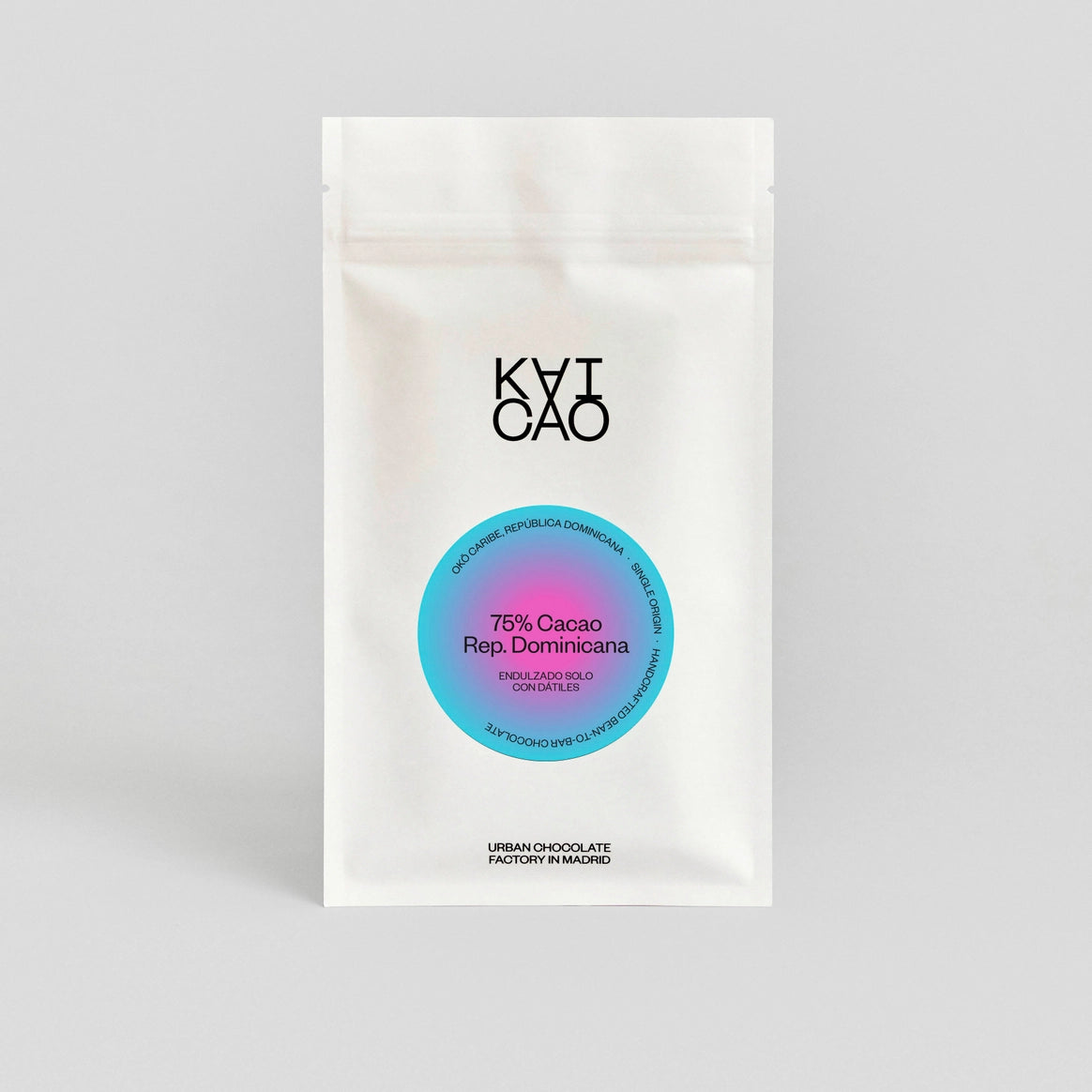 CHOCOLATE NEGRO (75% CACAO) Tableta | Okö Caribe, República Dominicana – Mudita Herbals