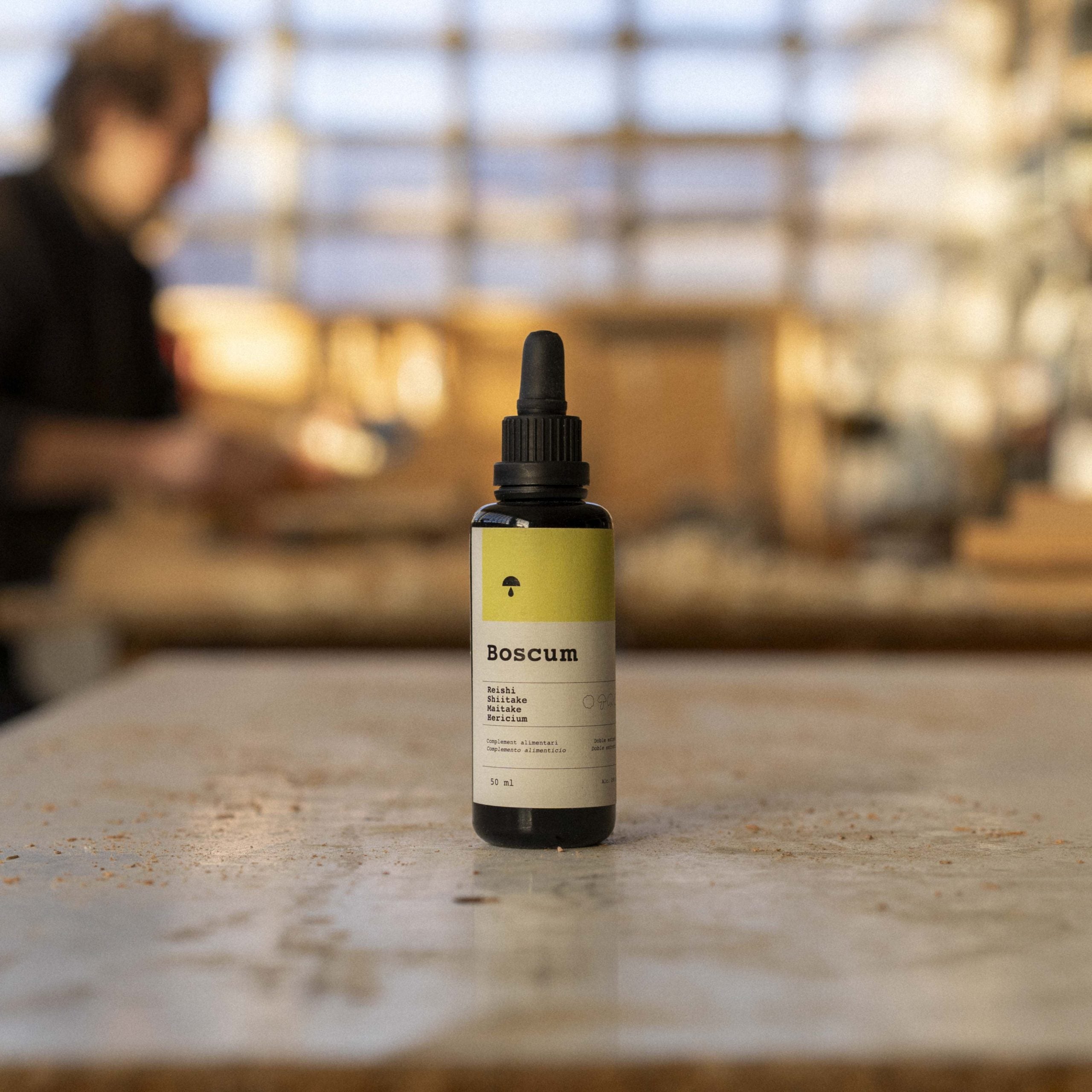 Sinergia plus: extracto Reishi, Shiitake, Maitake y Melena de león