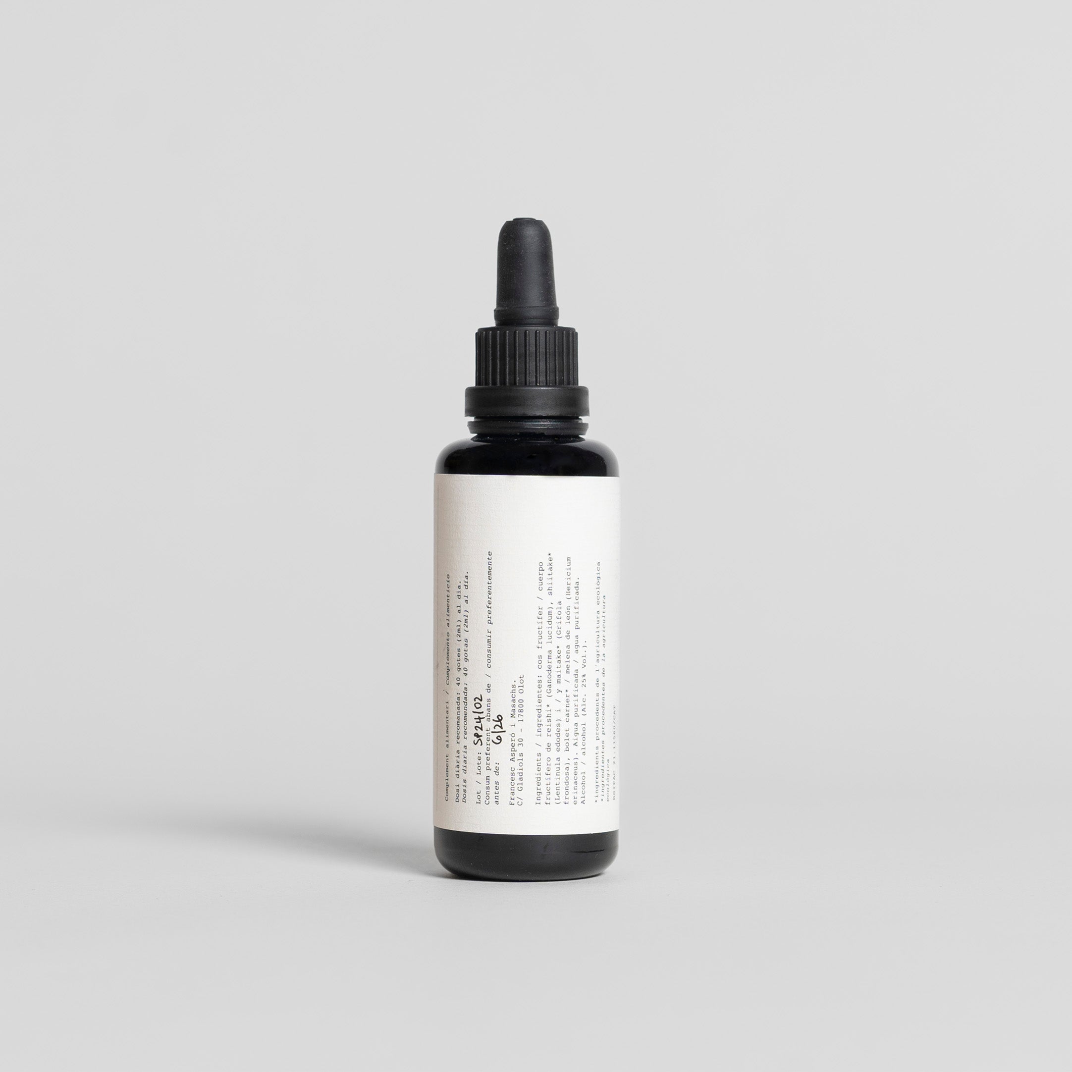 Sinergia plus: extracto Reishi, Shiitake, Maitake y Melena de león