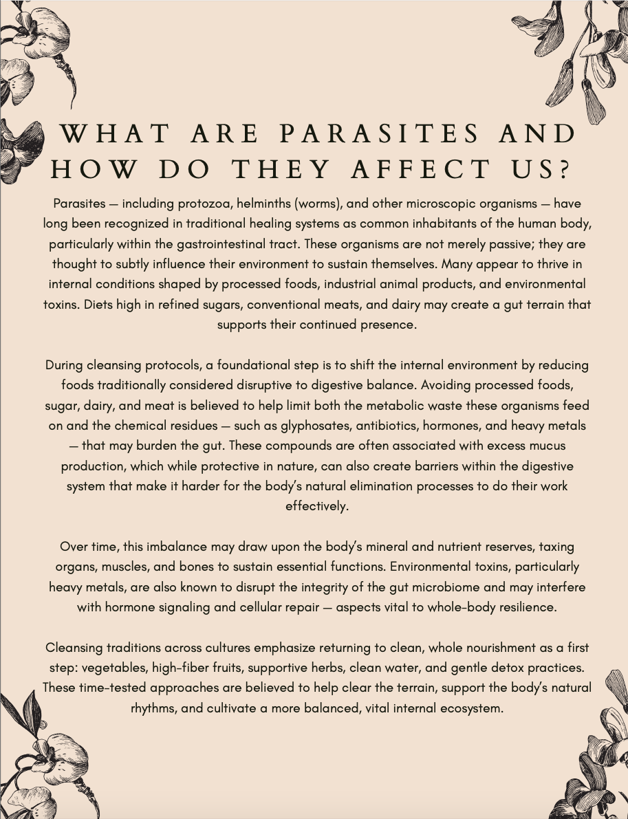Cápsulas de Protección Antiparasitaria* | Protección Intestinal*