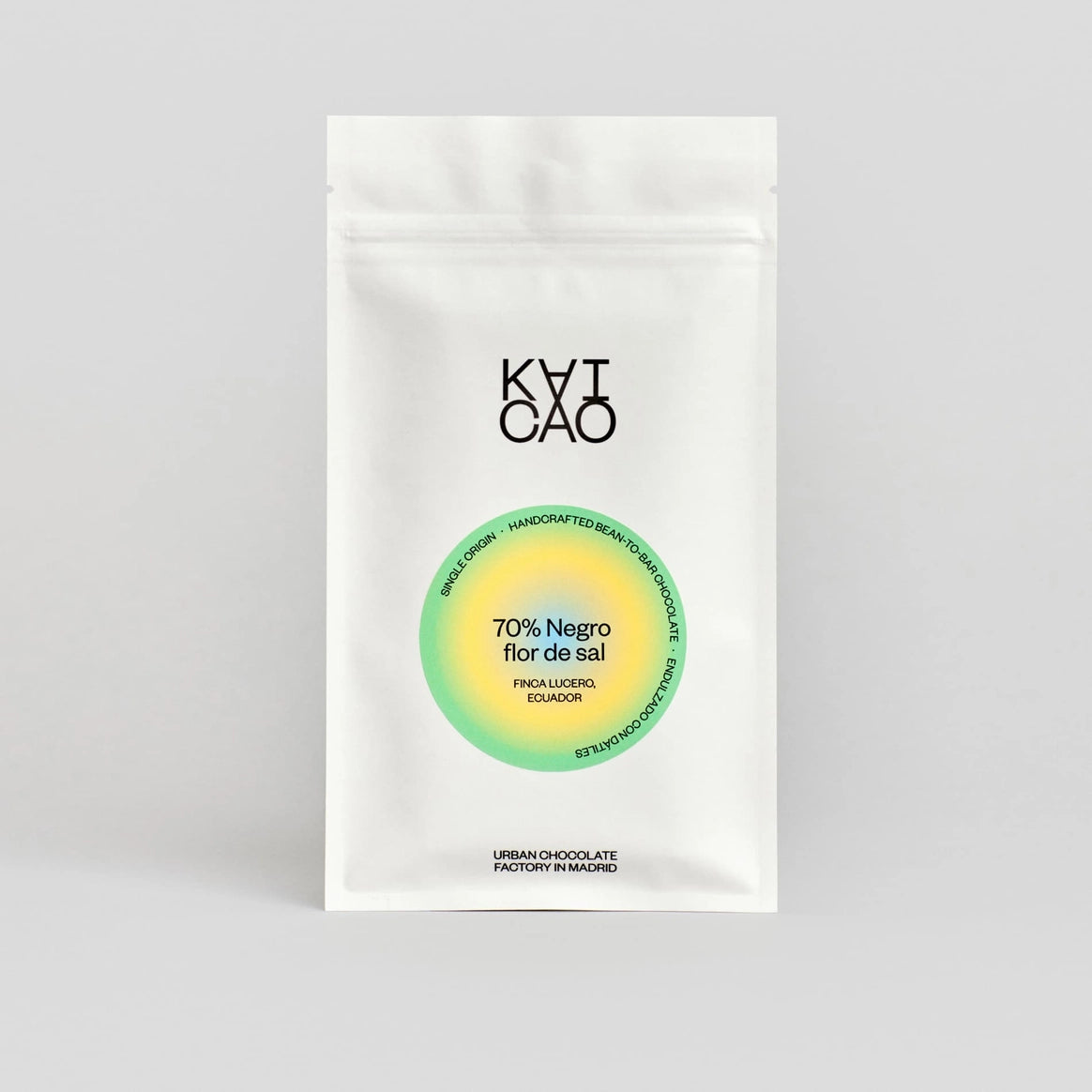 CHOCOLATE NEGRO (70% CACAO) Tableta | Con flor de sal