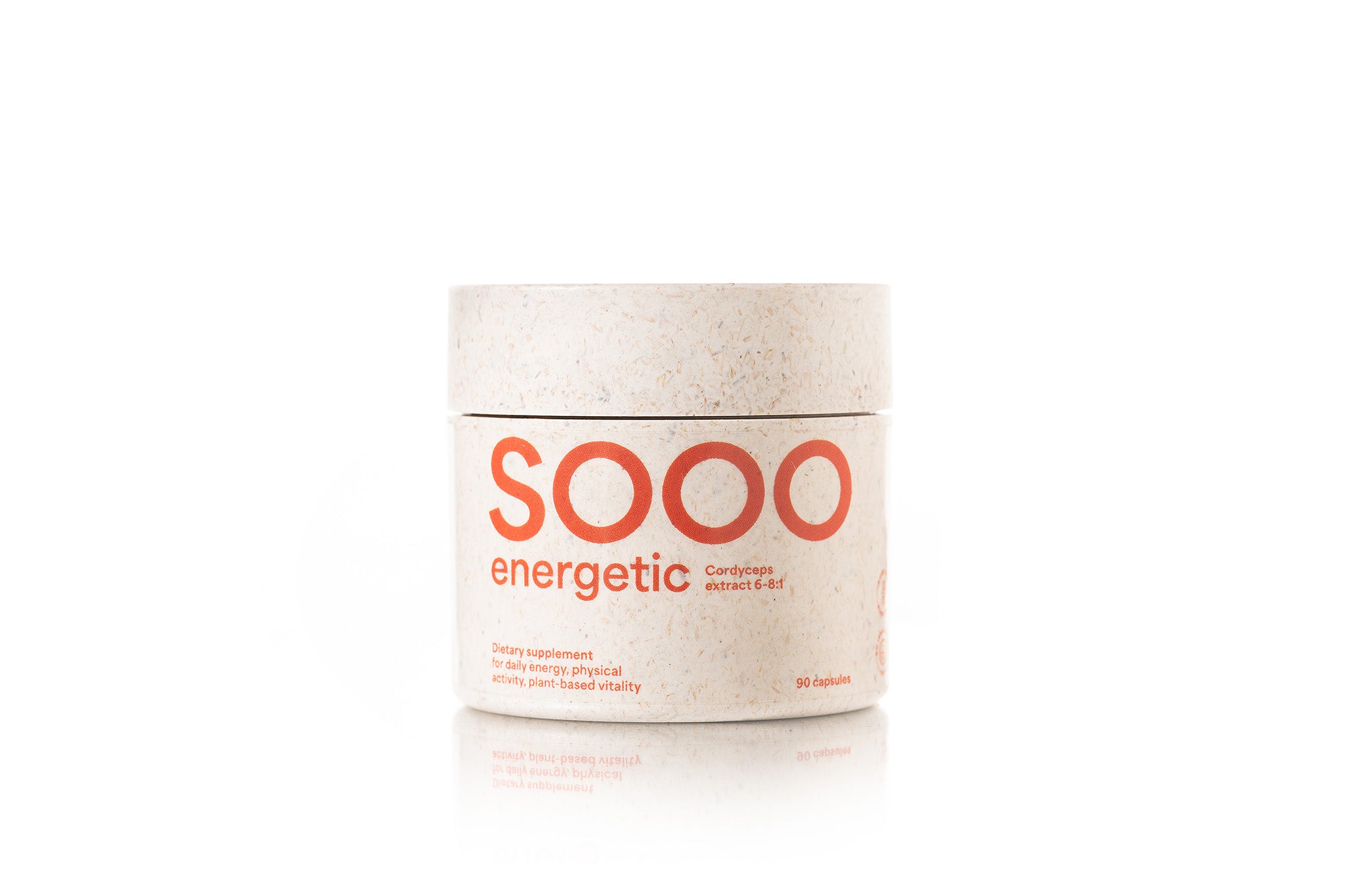SOOO energetic: extracto de Cordyceps 6-8:1