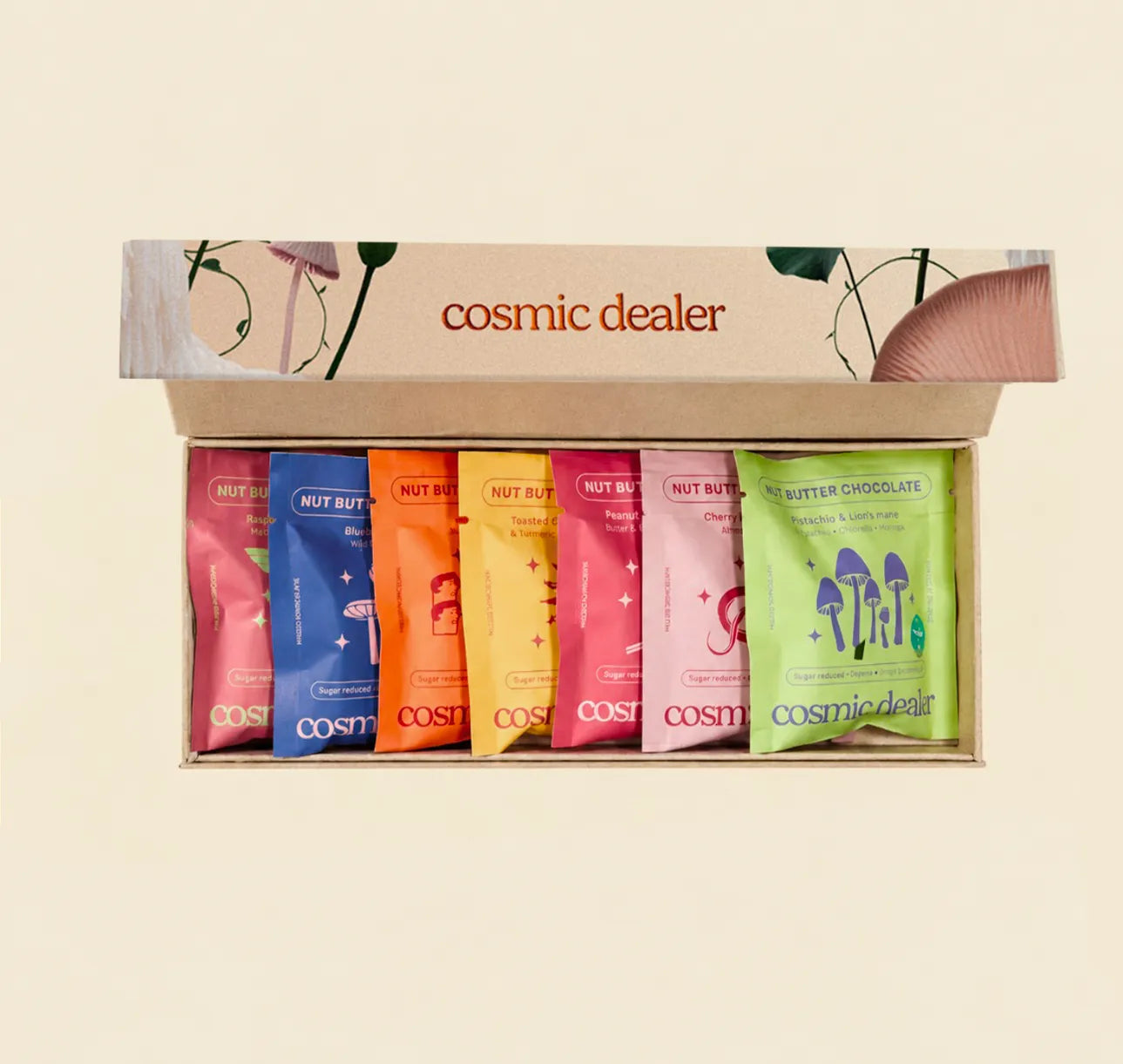 Caja de 7 snacks de chocolate Chakra