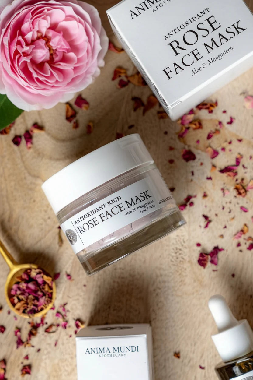 ROSE Mascarilla facial | Desintoxica + Hidrata