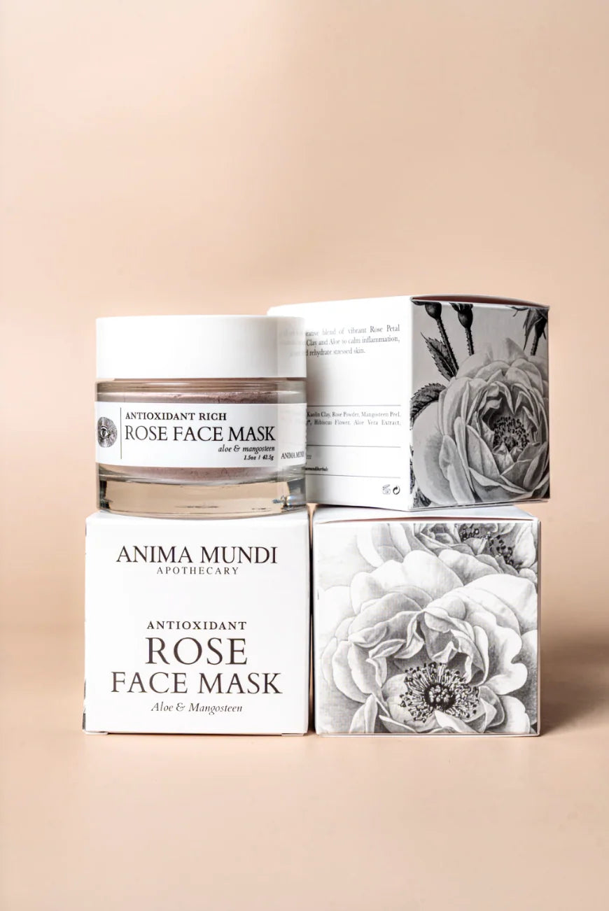 ROSE Mascarilla facial | Desintoxica + Hidrata