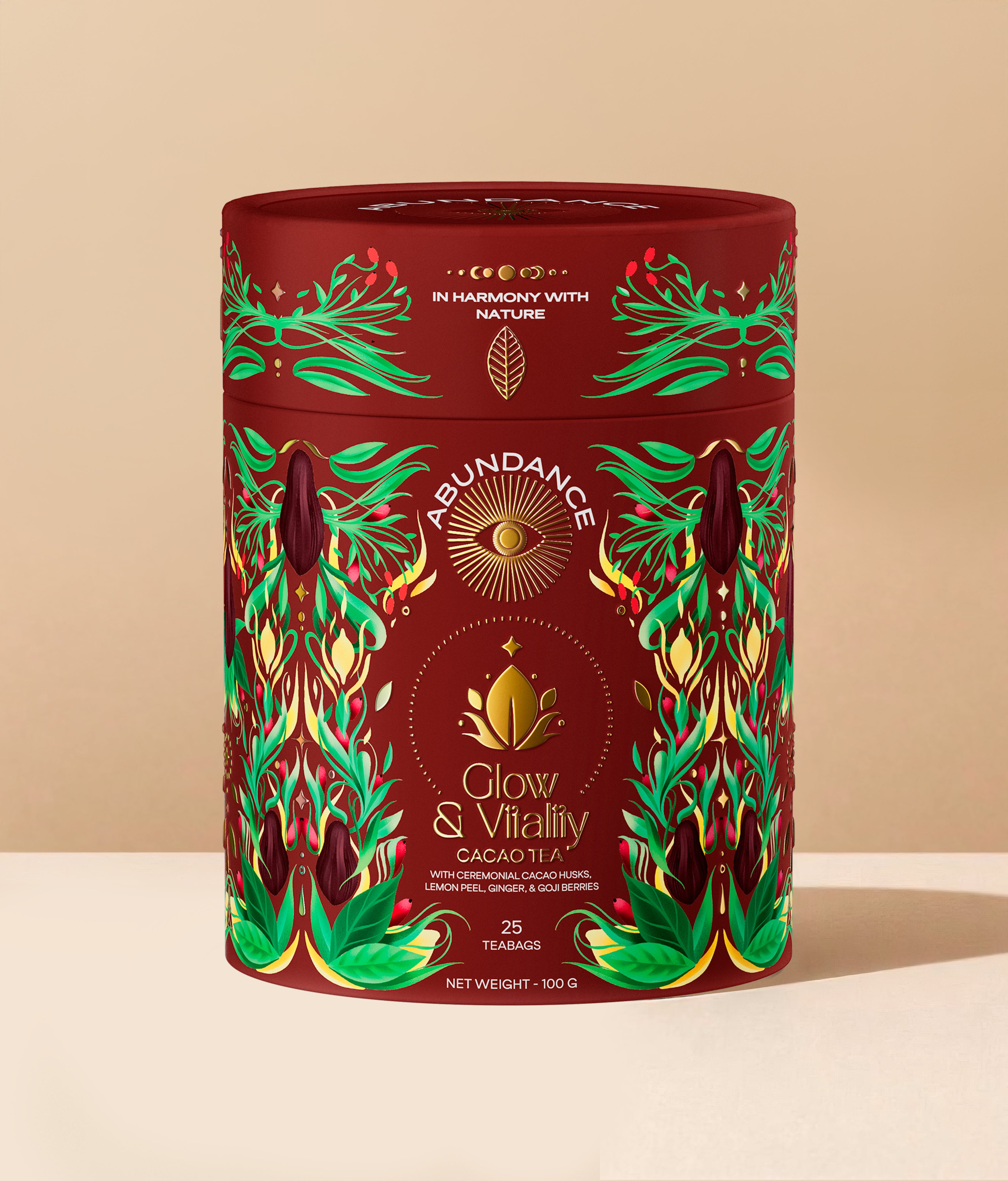 TÉ DE CACAO Glow & Vitality | Piel Radiante + Digestión + Antioxidante – Mudita Herbals