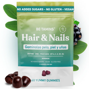 Hair & Nails gominolas con biotina para un pelo y uñas fuertes