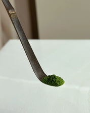 Cuchara de bambú para Matcha Chashaku Morado