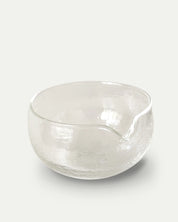 Bol para mezclar matcha de cristal