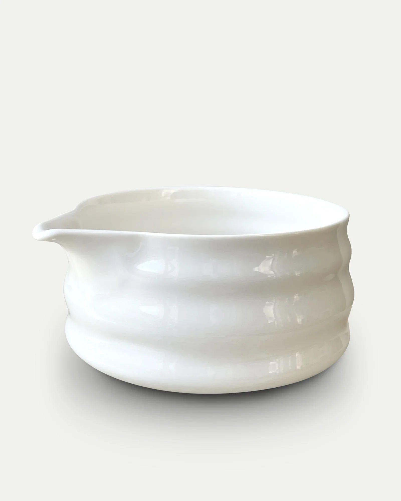 Bol para mezclar matcha blanco perla