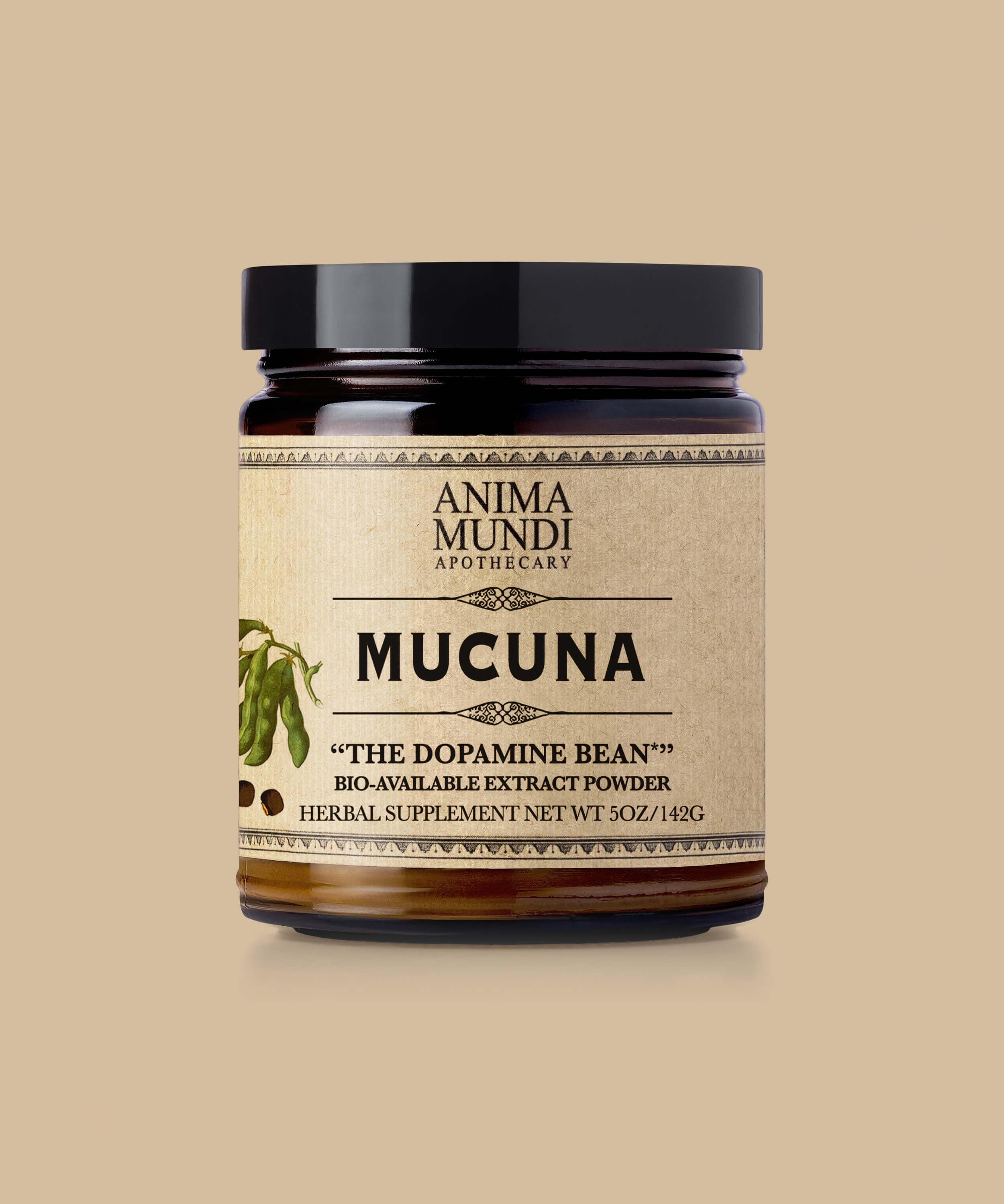 MUCUNA Polvo | La haba de la dopamina