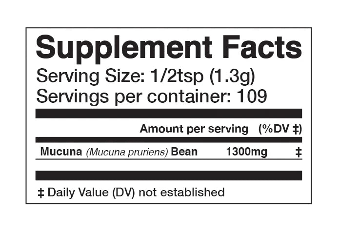 MUCUNA Polvo | La haba de la dopamina