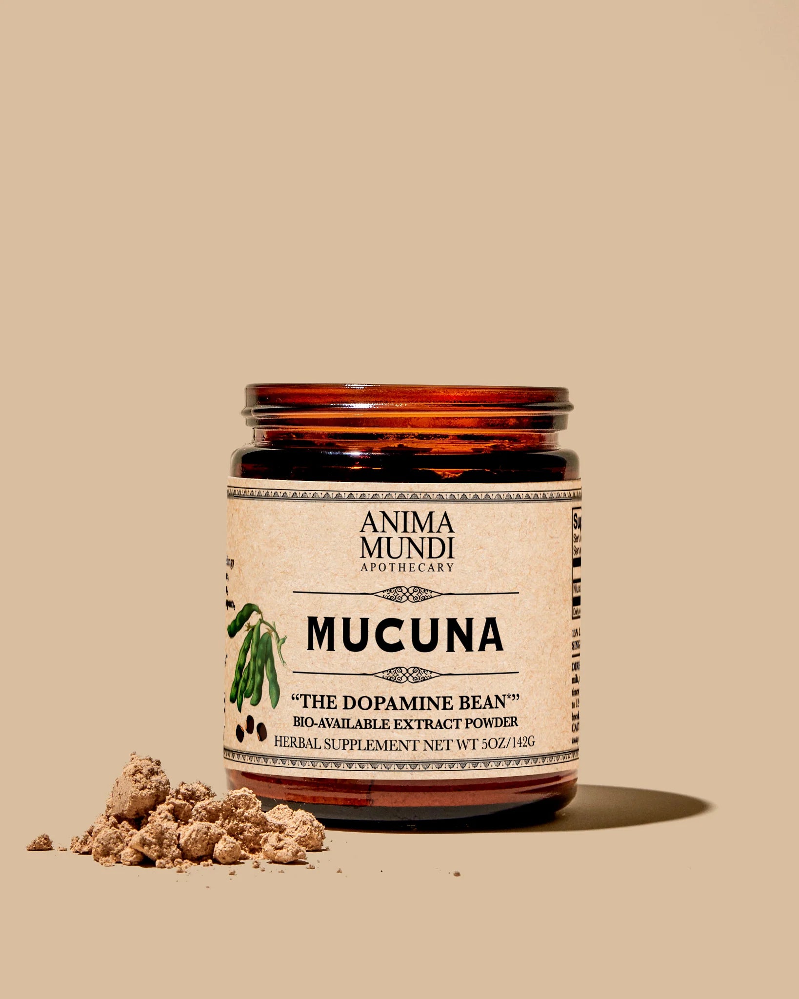 MUCUNA Polvo | La haba de la dopamina