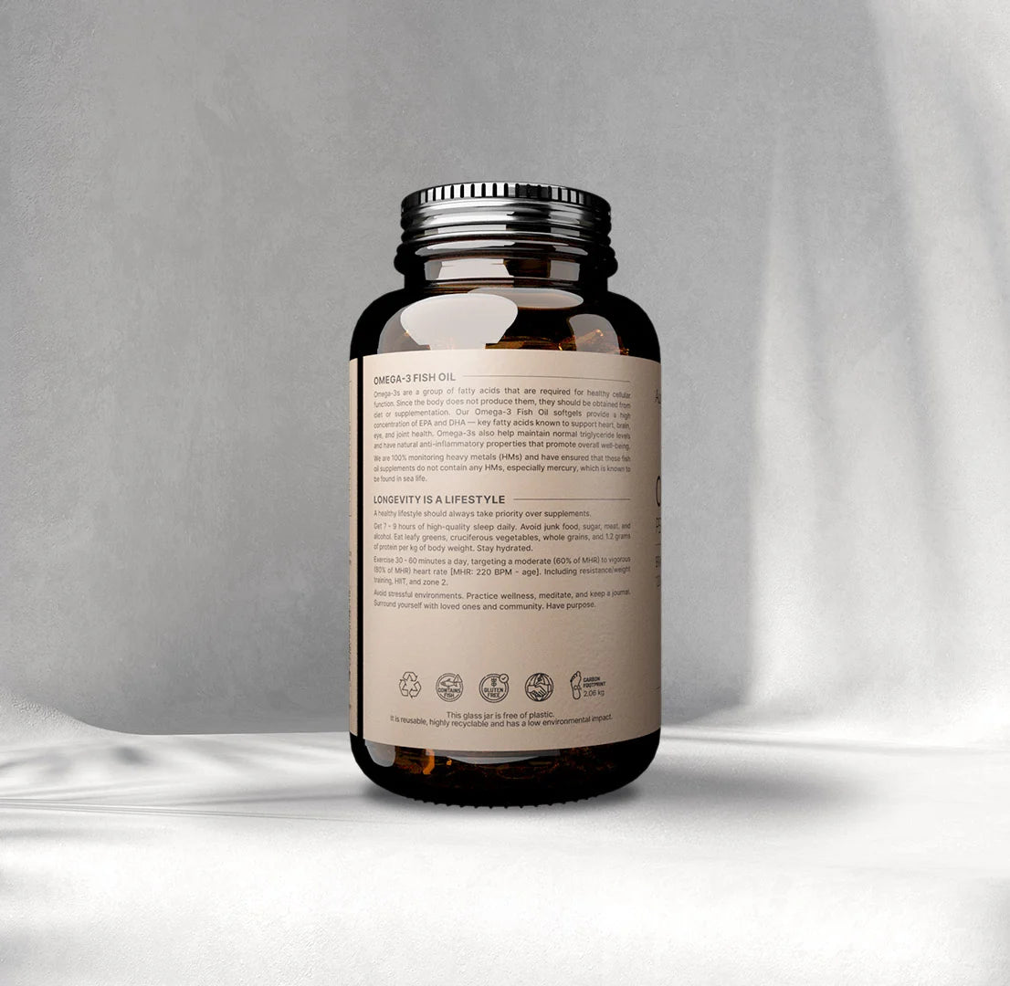 OMEGA 3 (120 Cápsulas blandas) | Aceite de pescado