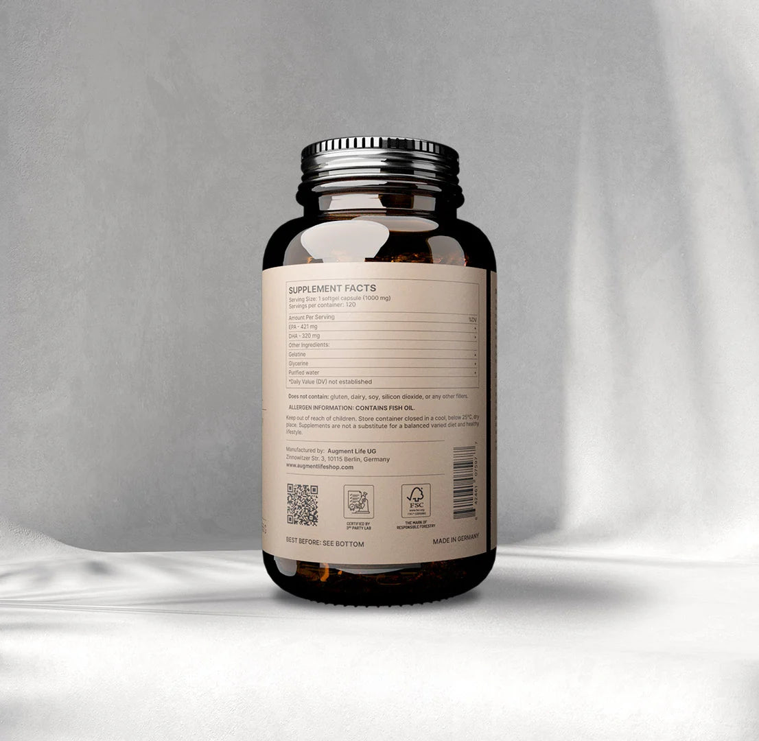 OMEGA 3 (120 Cápsulas blandas) | Aceite de pescado