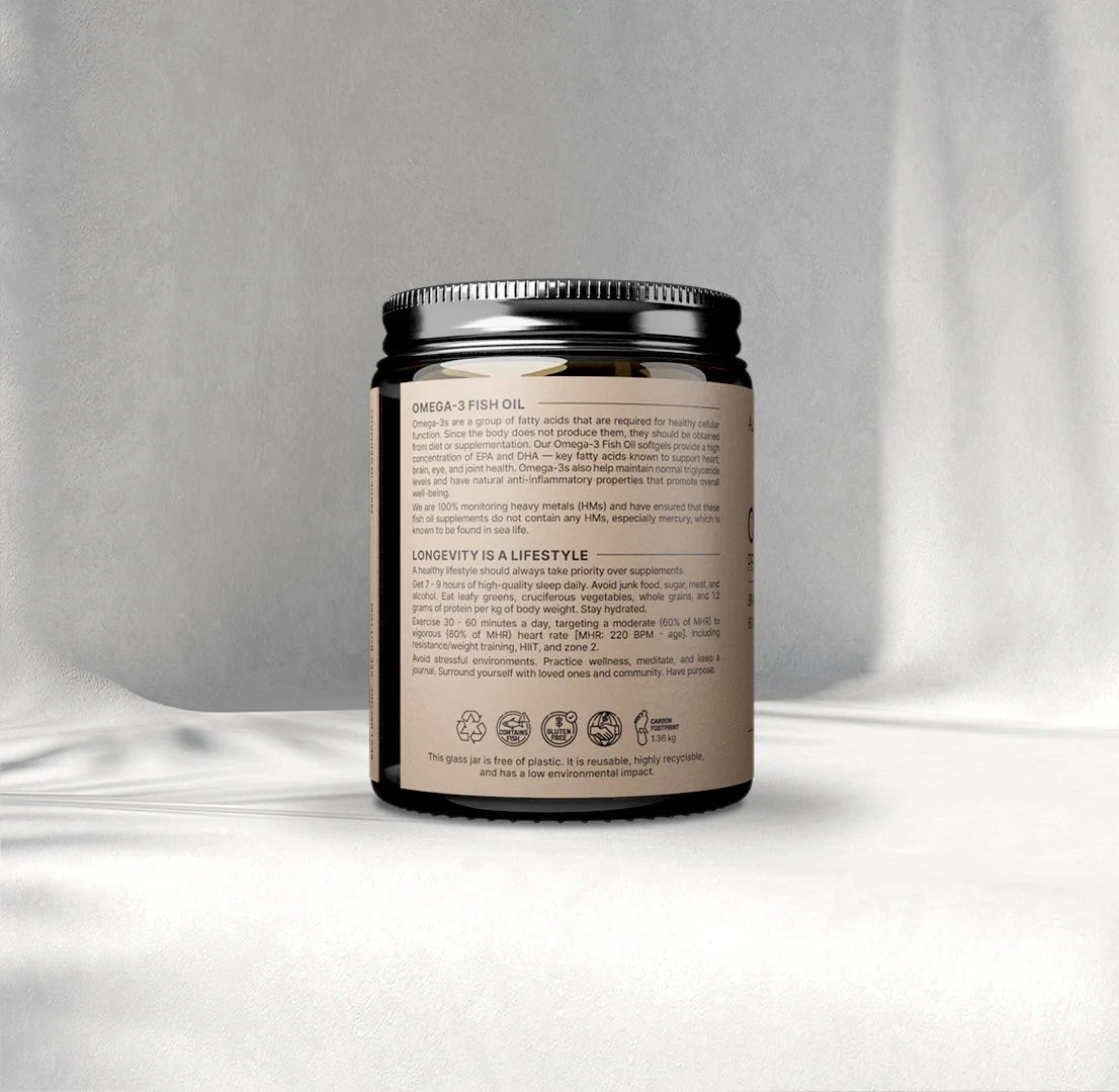 OMEGA 3 (120 Cápsulas blandas) | Aceite de pescado