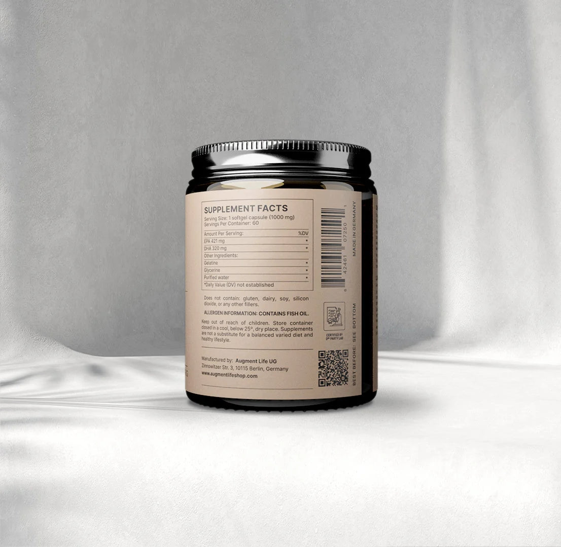 OMEGA 3 (120 Cápsulas blandas) | Aceite de pescado