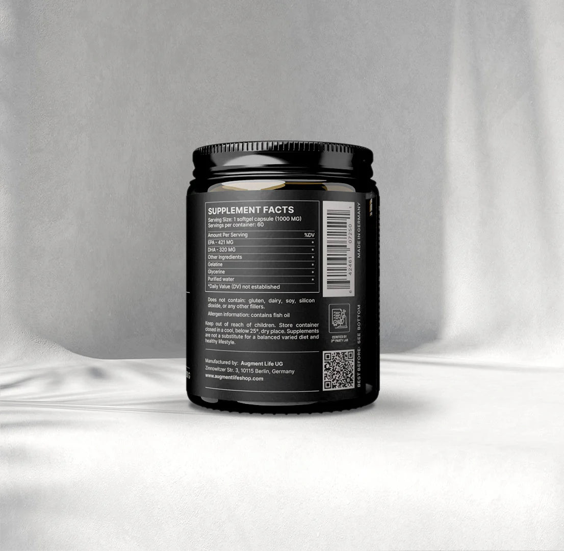 OMEGA 3 Cápsulas blandas | Aceite de pescado