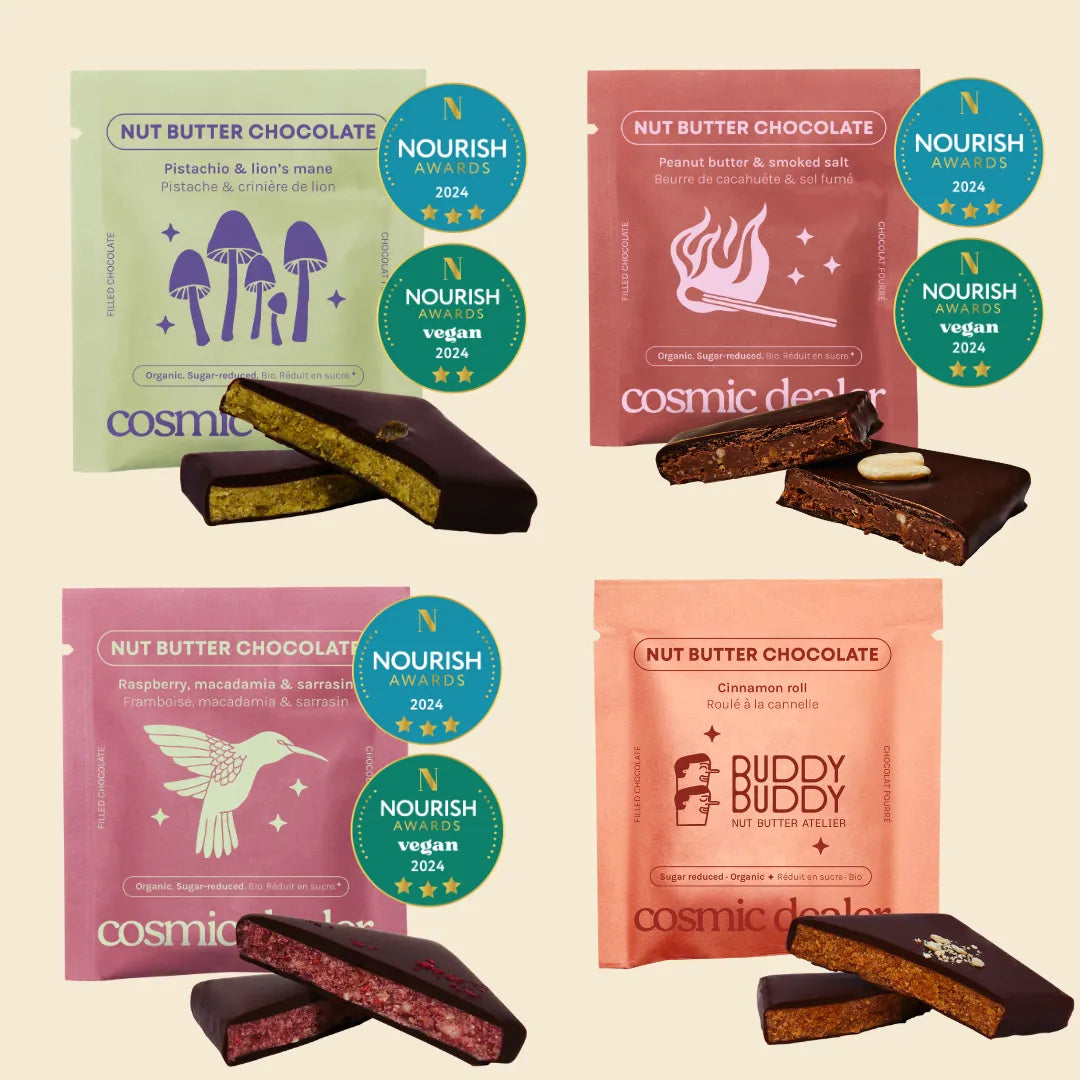 Caja de 7 snacks de chocolate Chakra