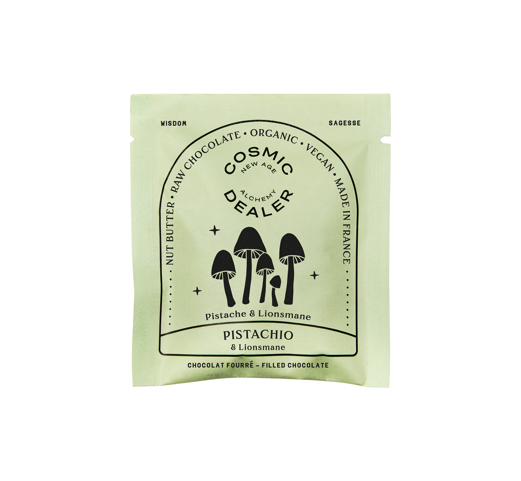 Snack de chocolate Chakra | Pistacho y melena de león – Mudita Herbals