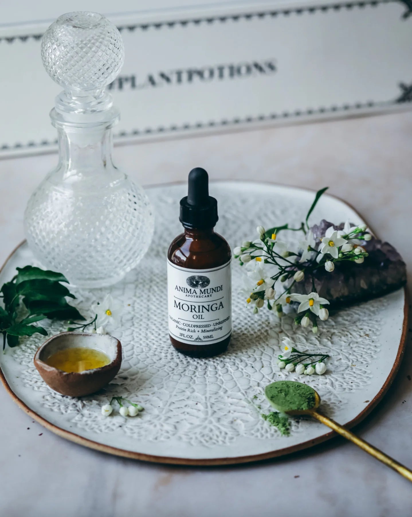 MORINGA Aceite órganico y sin refinar | La planta de la belleza