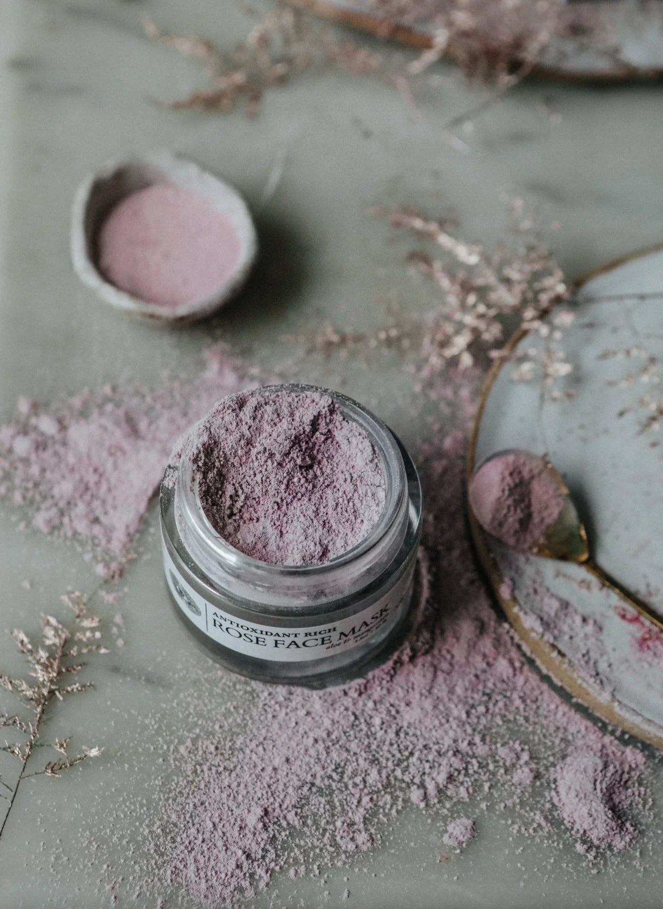 ROSE Mascarilla facial | Desintoxica + Hidrata
