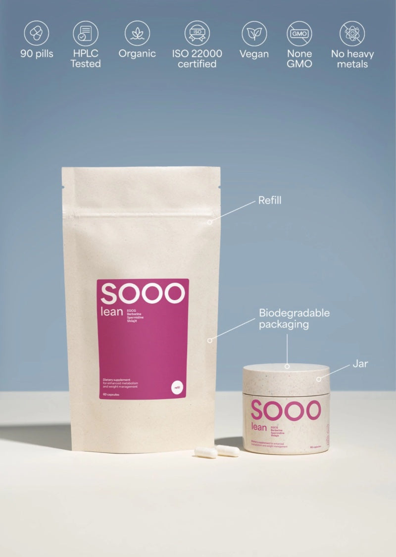 SOOO lean: Berberine, Spermidine, Shilajit, EGCG