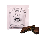 Snack de chocolate Chakra de sésamo negro y especies chai