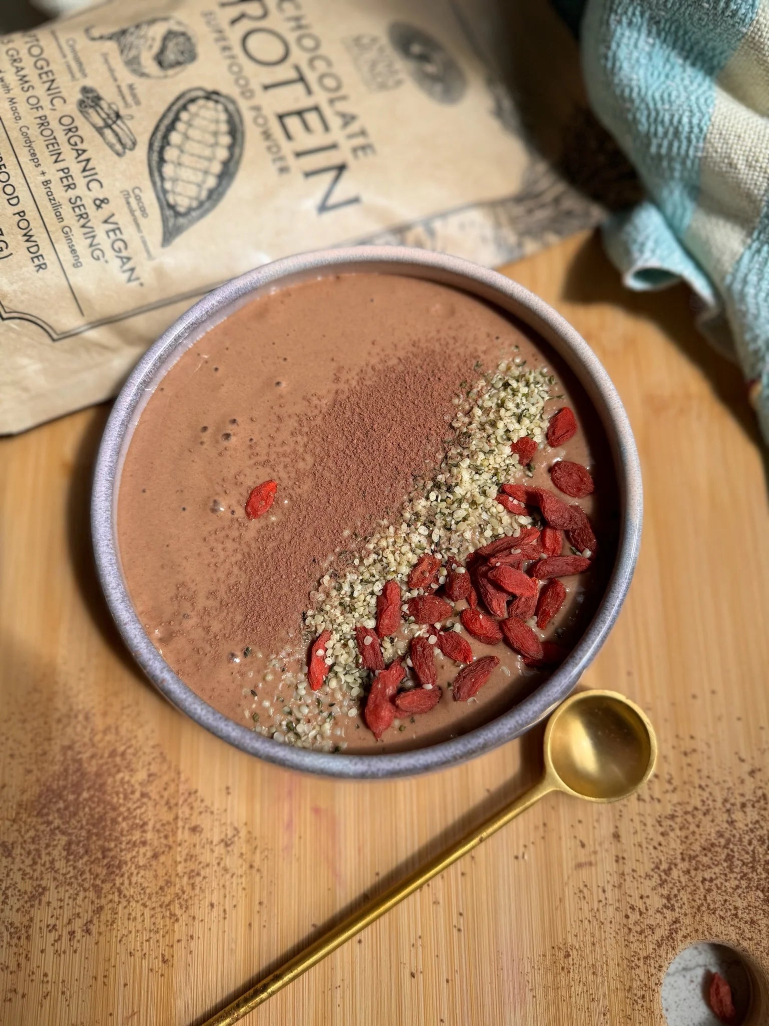 PROTEÍNA DE CHOCOLATE | Superalimento en polvo