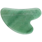 Gua sha masajeador de Cuarzo verde