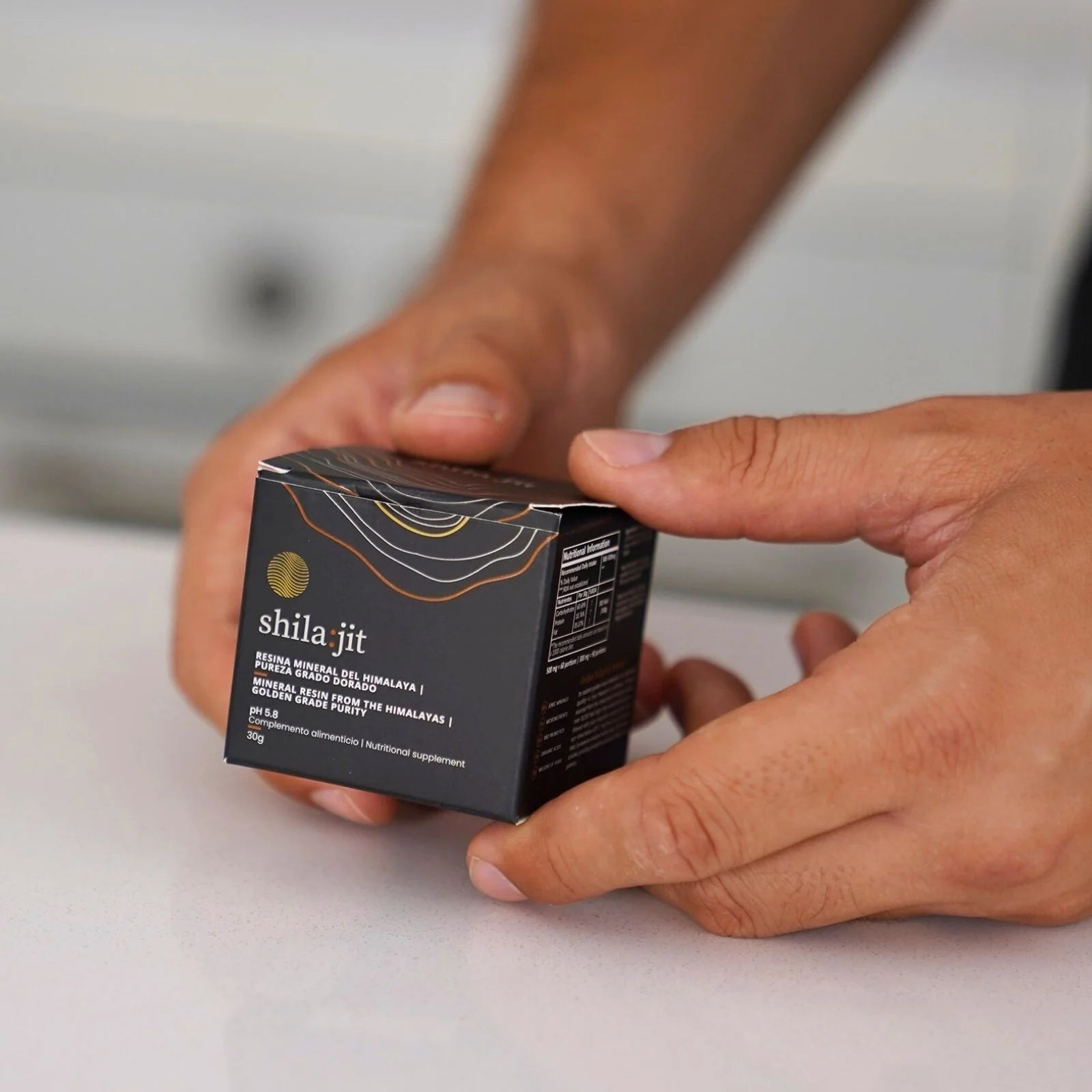 Shilajit dorado puro