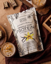 PROTEÍNA VEGETAL Polvo | Vainilla& Chai + Supercombustible adaptogénico